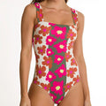 Kailani One-Piece – Tropical Floral Print Beeluxxe