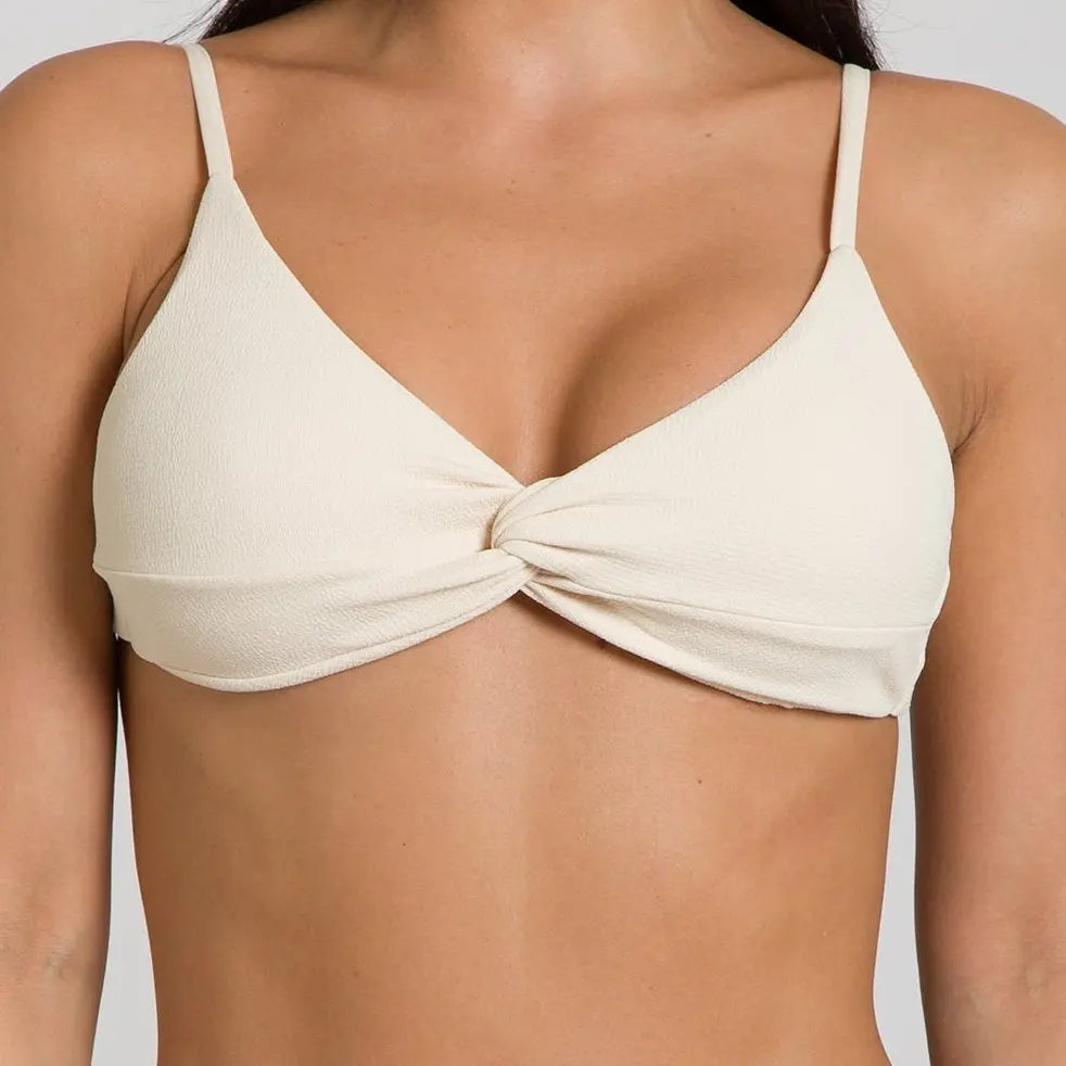 Mila Twist Bikini Top –  | Brazilian Luxury Swimwear Beeluxxe