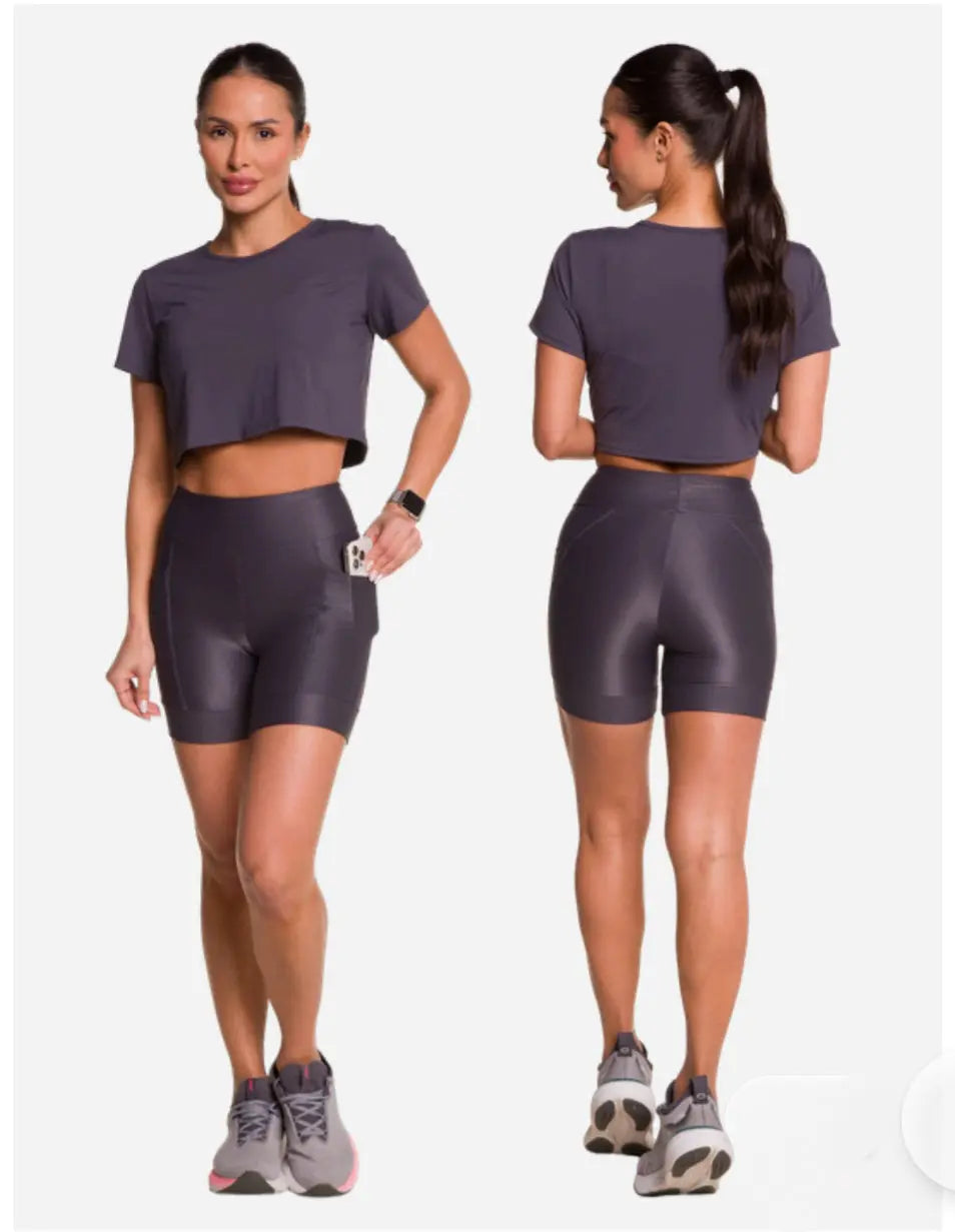 Freedom Éclat Pocket Shorts — Wonder Fabric | Made in Brazil | Beeluxxe x B.Vive Beeluxxe