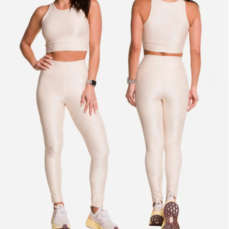 Freedom Éclat Sculpt Cropped Top — Wonder Fabric | Made in Brazil | Beeluxxe x B.Vive Beeluxxe