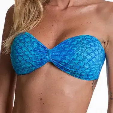 Sirena Bandeau Bikini Top | Brazilian Luxury Swimwear Beeluxxe