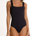Solea One-Piece Swimsuit in Black | Brazilian Luxury Swimwear | Beeluxxe Beeluxxe