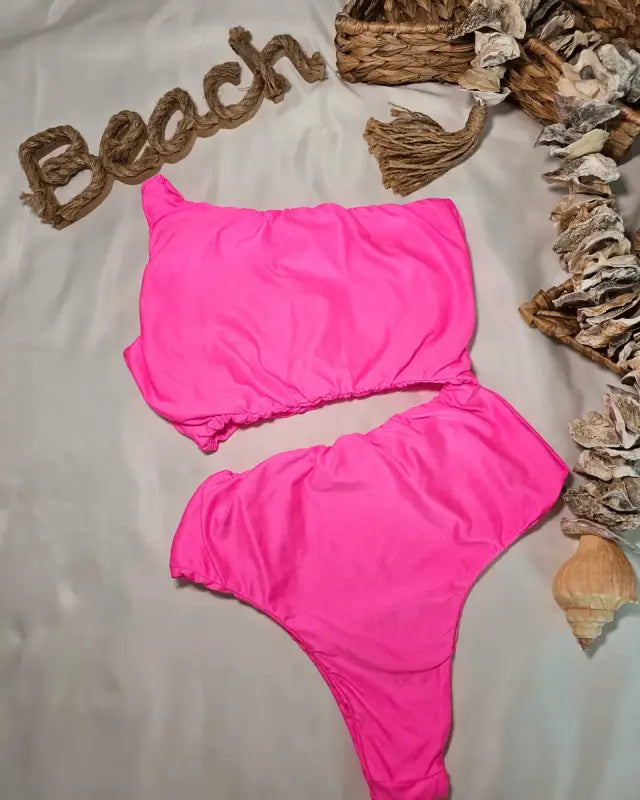 Beach gloss Brazilian Body Suit / One Piece Swimsuit - Beeluxxe