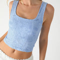 Double Lace Square Crop Top Beeluxxe