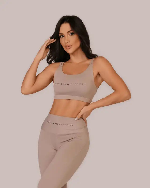 BEELUXXE SCULPTING LEGGINGS AND HIGH-SUPPORT SPORTS BRA SET - activewear