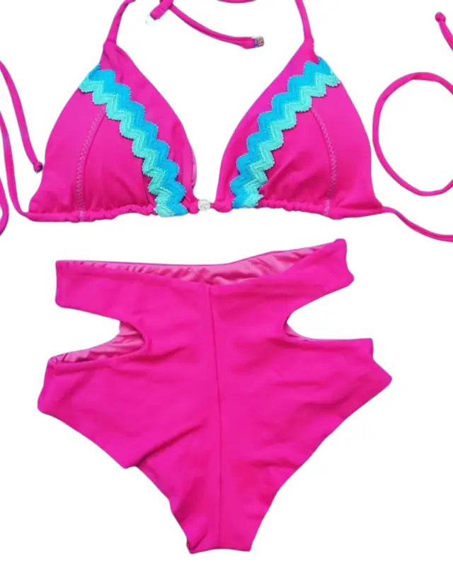 Charming pink bikini set - Beeluxxe