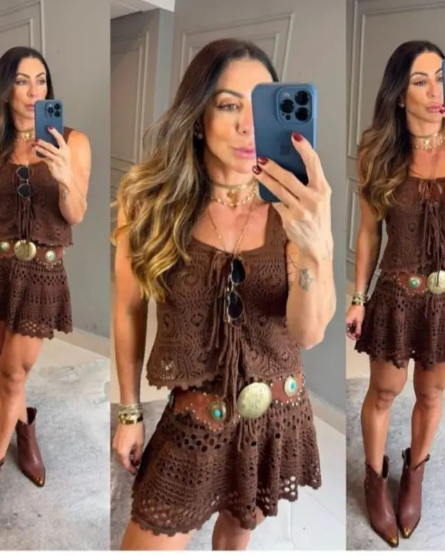 Coachella Vibes Skirt and Top Set