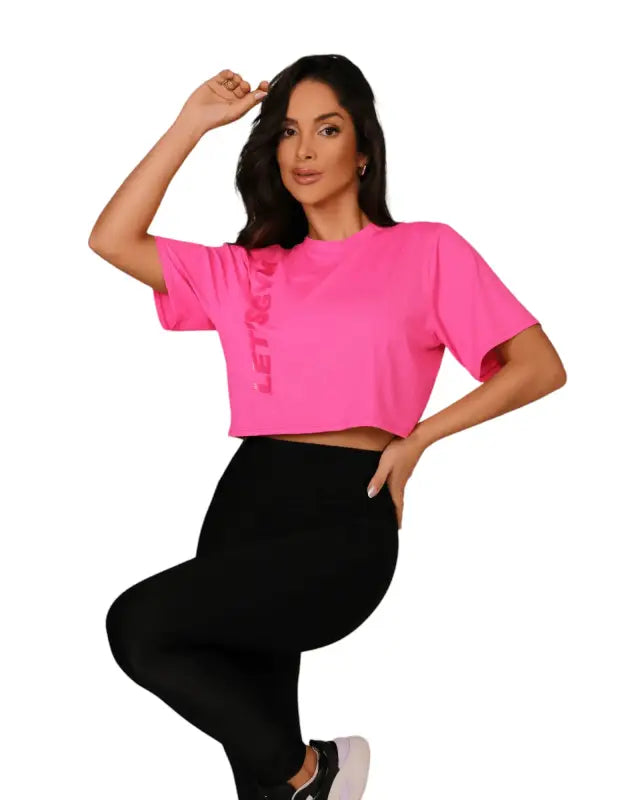 Cropped Gym Top | Stylish & Breathable Activewear - Beeluxxe