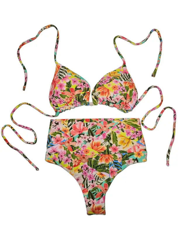 Flowers fun bikini set - Beeluxxe