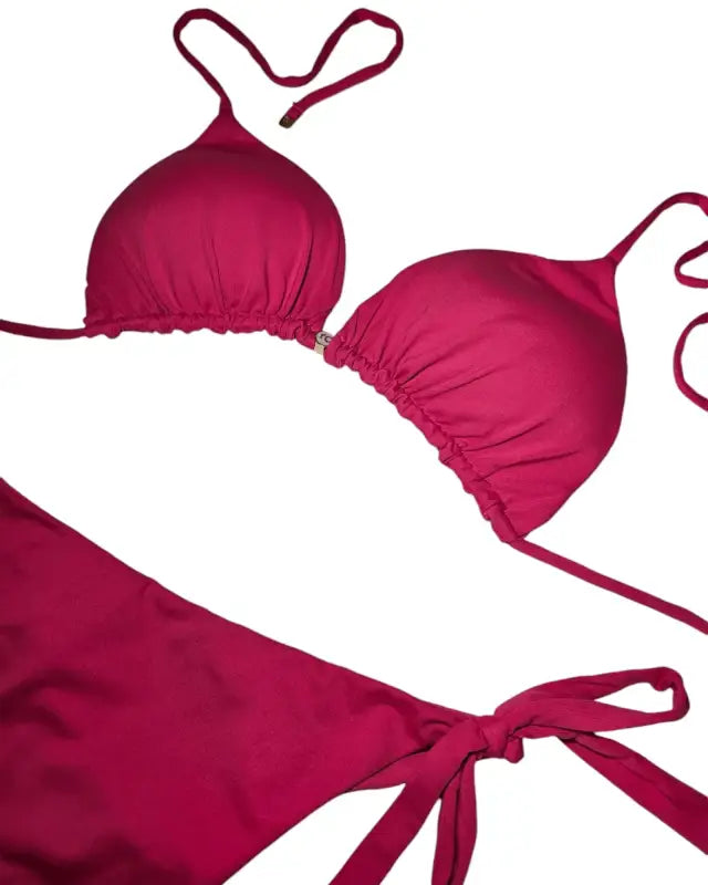 Hot pink 2 piece bikini set - Beeluxxe