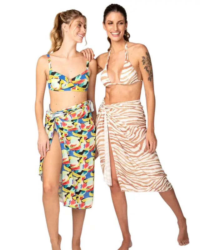 Match bikini wrap it up