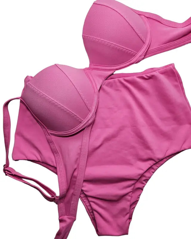Pink Barbie Two-Piece Brazilian Bikini - Beeluxxe
