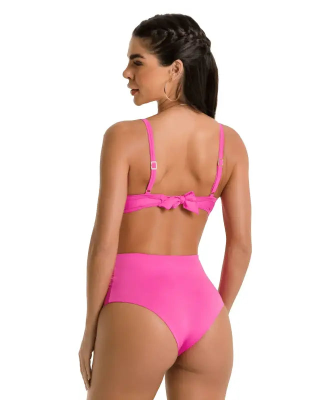 Pink Barbie Two-Piece Brazilian Bikini - Beeluxxe