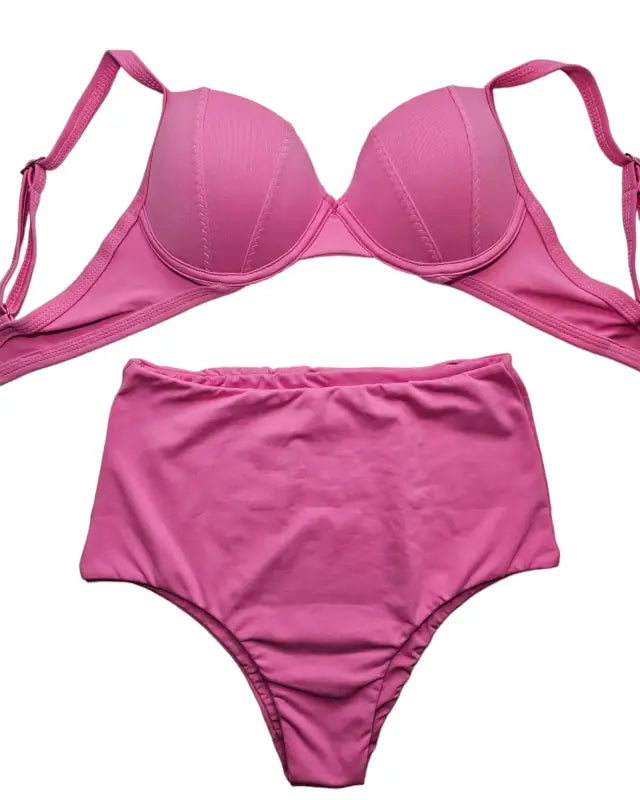 Pink Barbie Two-Piece Brazilian Bikini - Beeluxxe