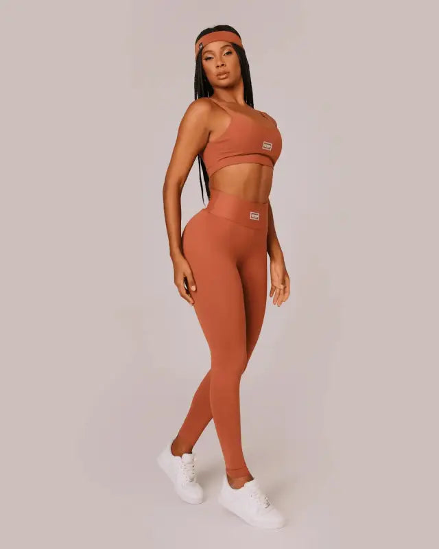 Basic Mood Top and Bottom 2-Piece Set | Brazilian Activewear for Style & Support - Beeluxxe