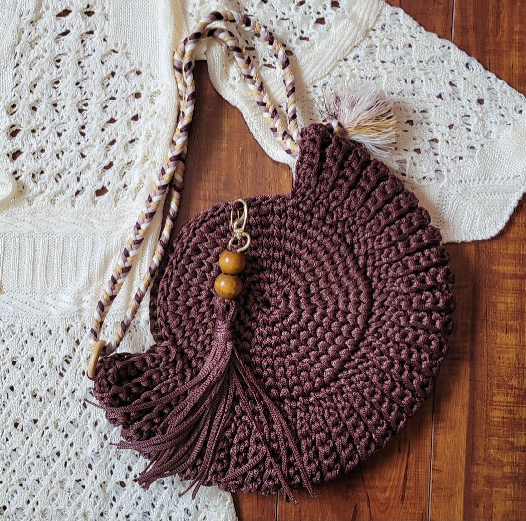 Sol y Mar Beach Bag - Crochet Handmade