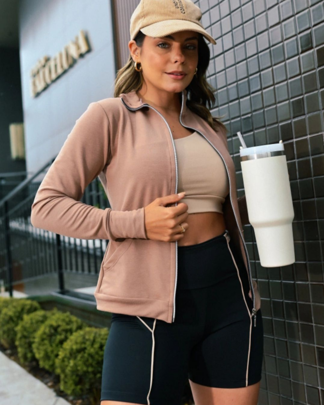 Soft Glow Zip Jacket