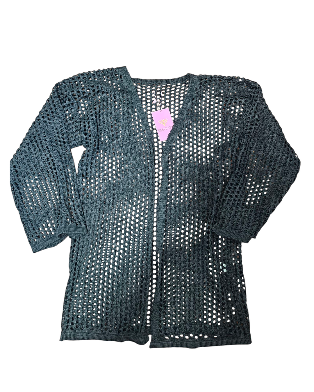 Brazilian Knit Beach Kimono – Long Sleeve
