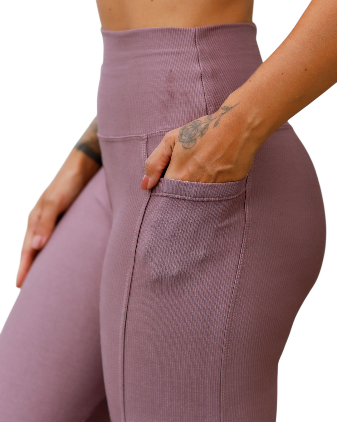 Luxxe Glow Ribbed Soft Women's Fitness Set