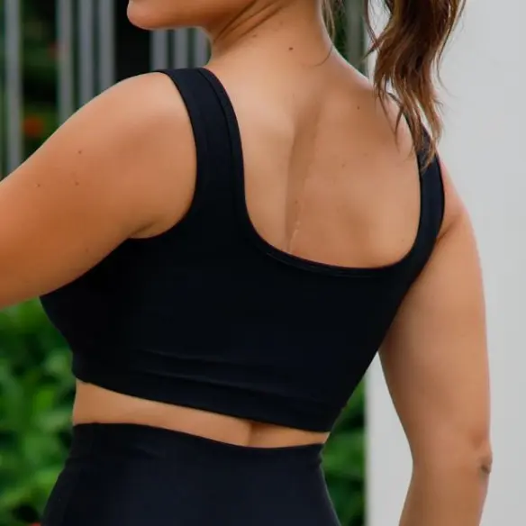 Luxxe  Ribbed  Women's Top - Fitness Beeluxxe