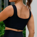 Luxxe  Ribbed  Women's Top - Fitness Beeluxxe
