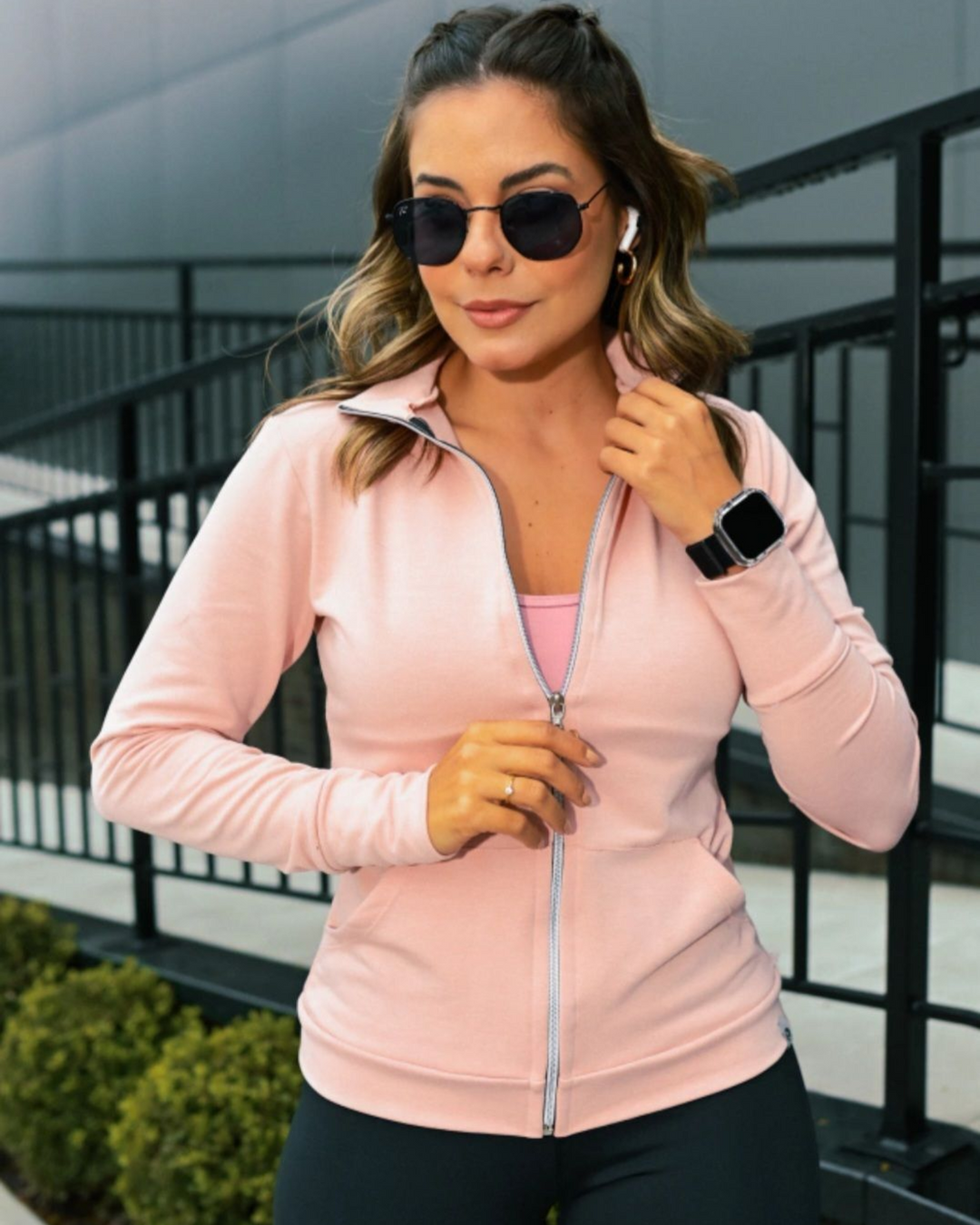 Soft Glow Zip Jacket