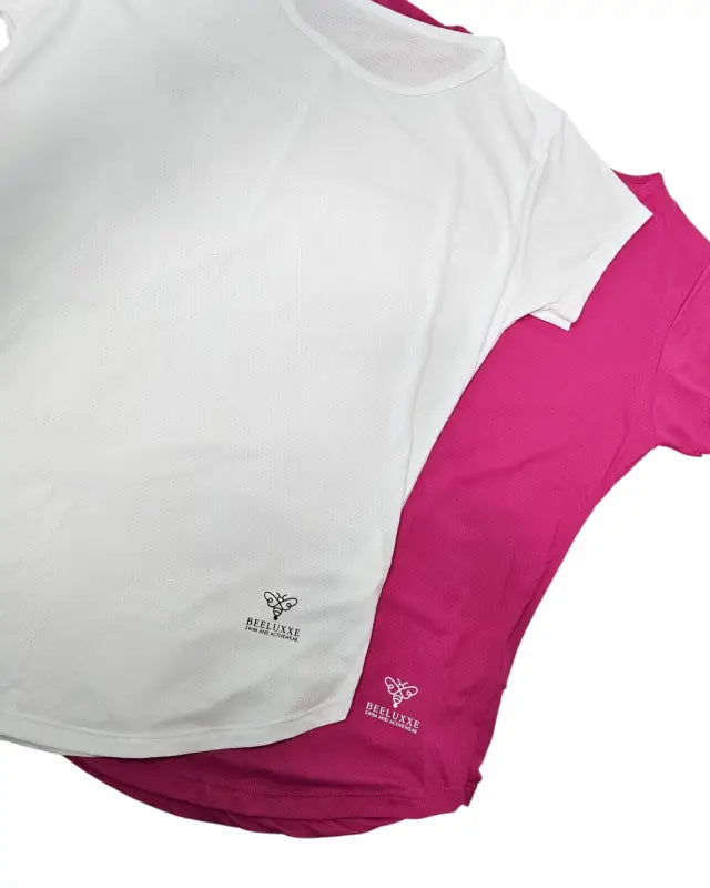 Short Sleeve Top – AerDry + UV50 Protection – Cool Touch - White / Medium