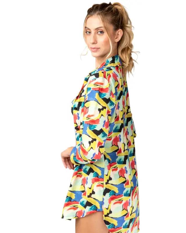 T-shirt Luxxe Beach Cover up