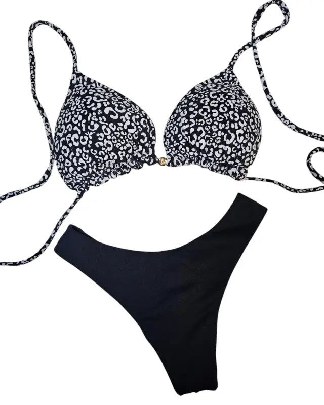 Texas style 2 piece Brazilian bikini set - Beeluxxe